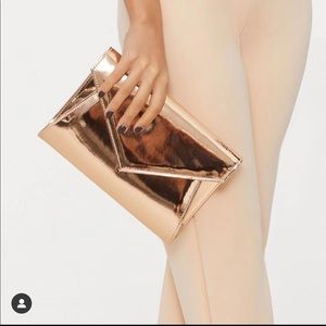 Rose Gold Chain Cross Body Bag 👛